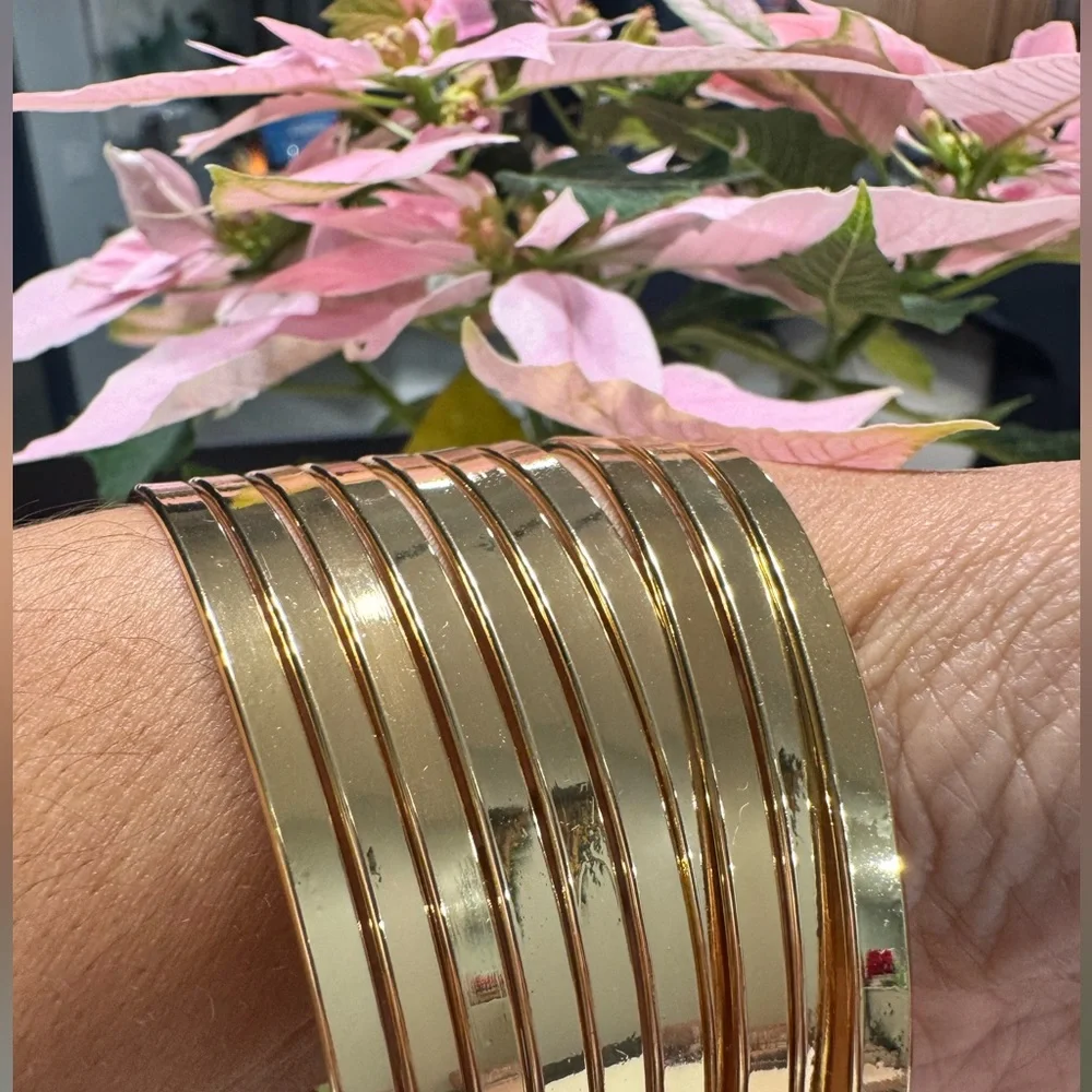 a new day Gold Bracelet Set - Picture 3 of 5